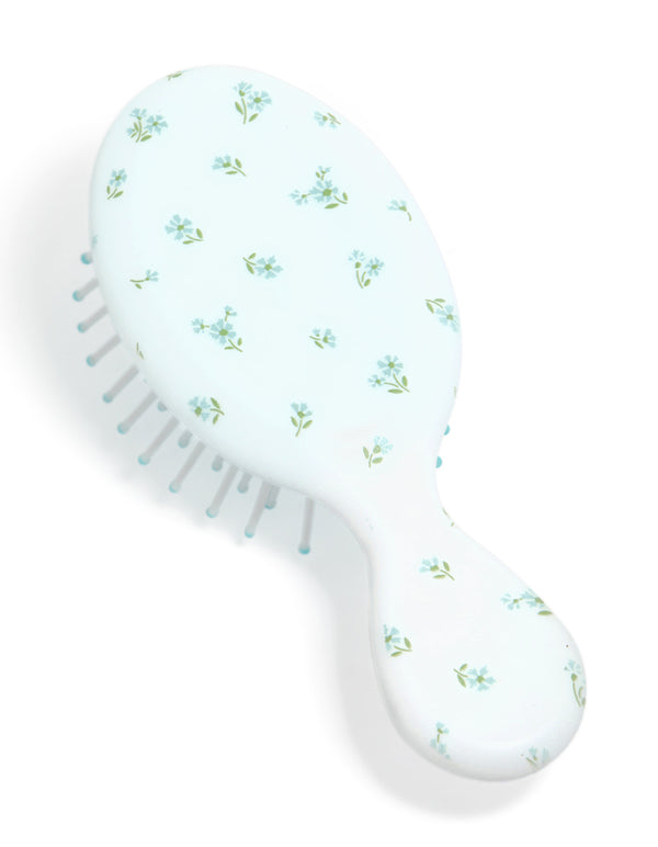 Mini Blue Hair Brush