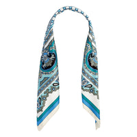Square Emerald Geometric Bandana Hair Scarf - link has visual effect only