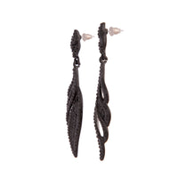 Black Diamante Oscar Earrings - link has visual effect only