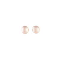 Rose Gold Sparkle Button Stud Earrings - link has visual effect only
