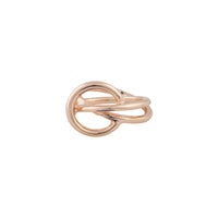 Gold Pretzel Twirl Ring - link has visual effect only