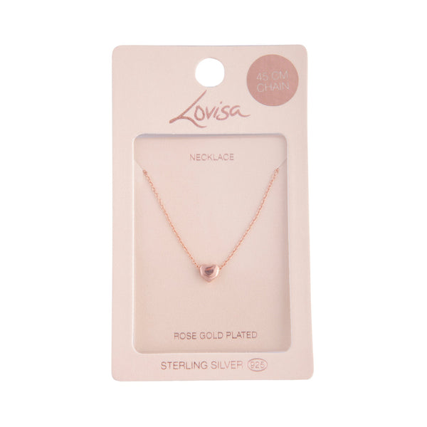 PLTD ST RG MICRO HEART NL | Jewelery | Necklaces | Rings | Lovisa | 