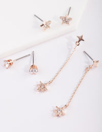 CUBZ RG STAR&CHAIN DRP 3PK ER@ | Jewelery | Necklaces | Rings | Lovisa |  - link has visual effect only