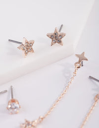 CUBZ RG STAR&CHAIN DRP 3PK ER@ | Jewelery | Necklaces | Rings | Lovisa |  - link has visual effect only