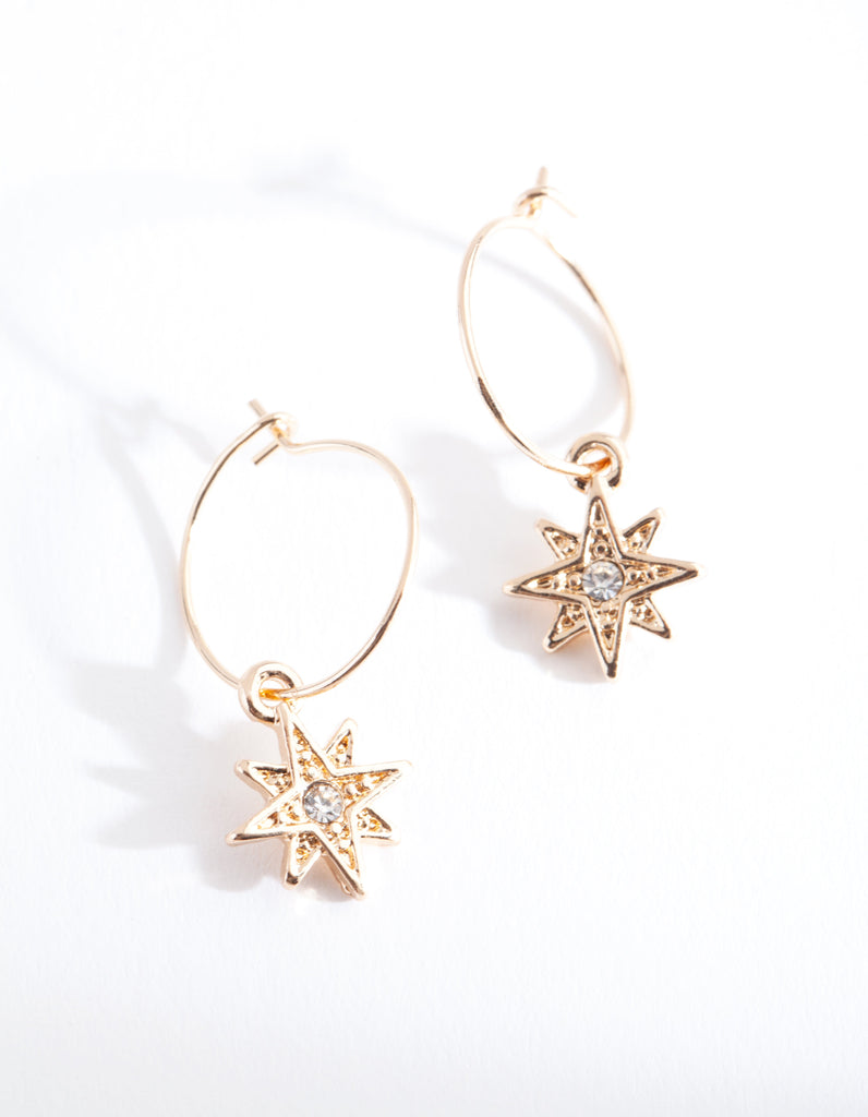 Gold Star Is Born Earrings