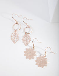 Rose Gold Filigree Earring Pack - link has visual effect only