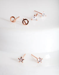 PLTD ST RG DIA GEO ST 3PK ER@ | Jewelery | Necklaces | Rings | Lovisa |  - link has visual effect only