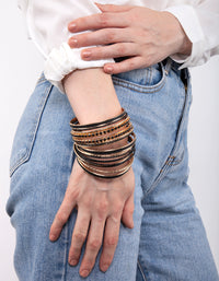 Gold & Black Bangle 20-Pack - link has visual effect only