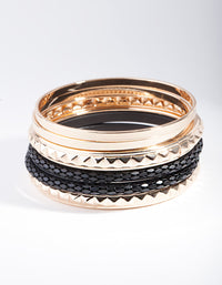 Black Gold Texture Bracelet 6-Pack - link has visual effect only