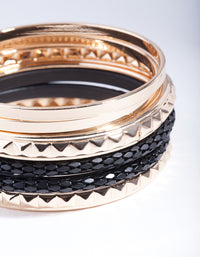 Black Gold Texture Bracelet 6-Pack - link has visual effect only