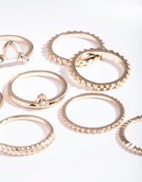 Gold Key Cut-Out Ring Pack - link has visual effect only