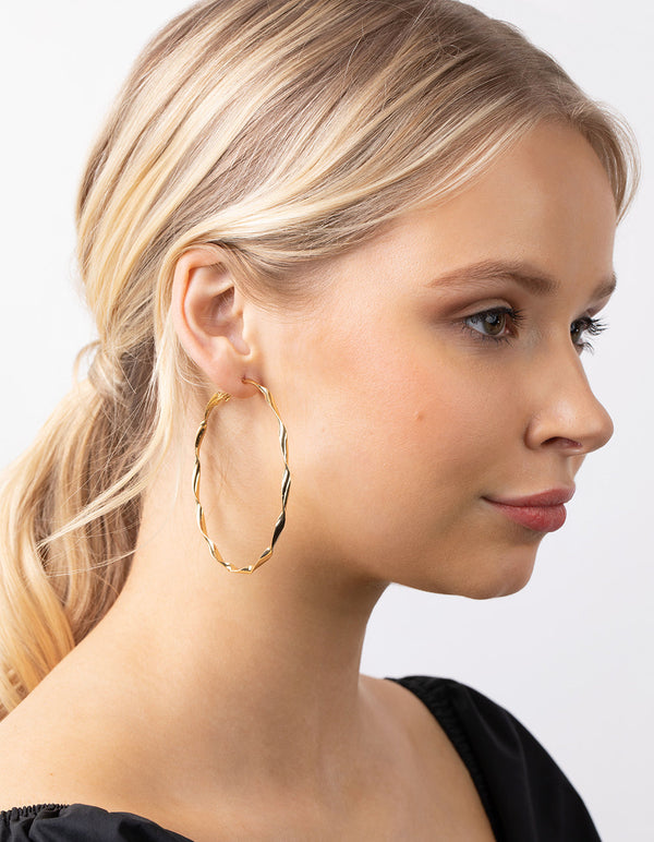 Gold Plated Hoop Pack