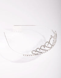 Silver Princess Tiara Crown - link has visual effect only