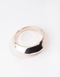 Rose Gold Plated Graduating Ring - link has visual effect only