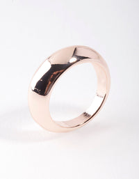 Rose Gold Plated Graduating Ring - link has visual effect only