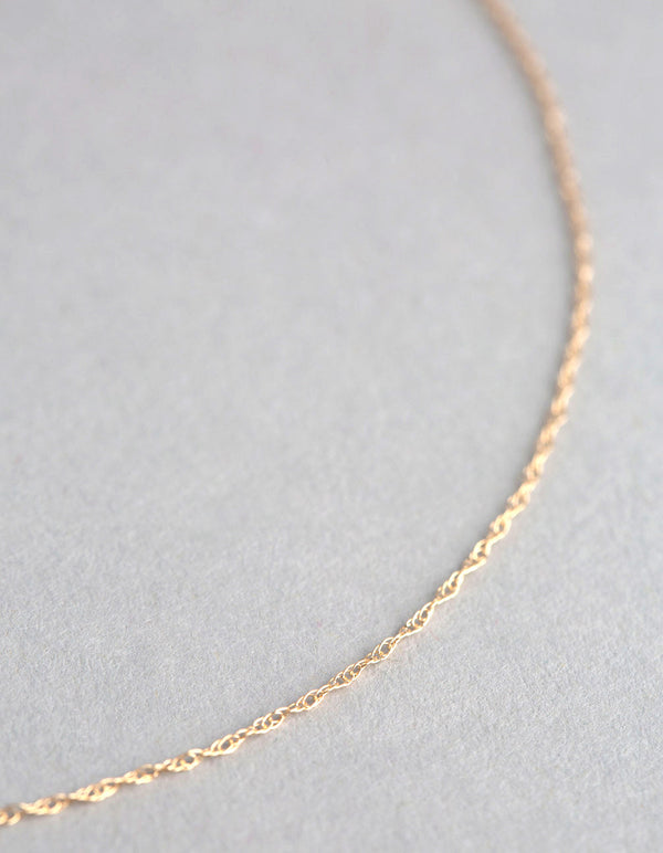 9ct Gold Prince of Wales Chain Necklace