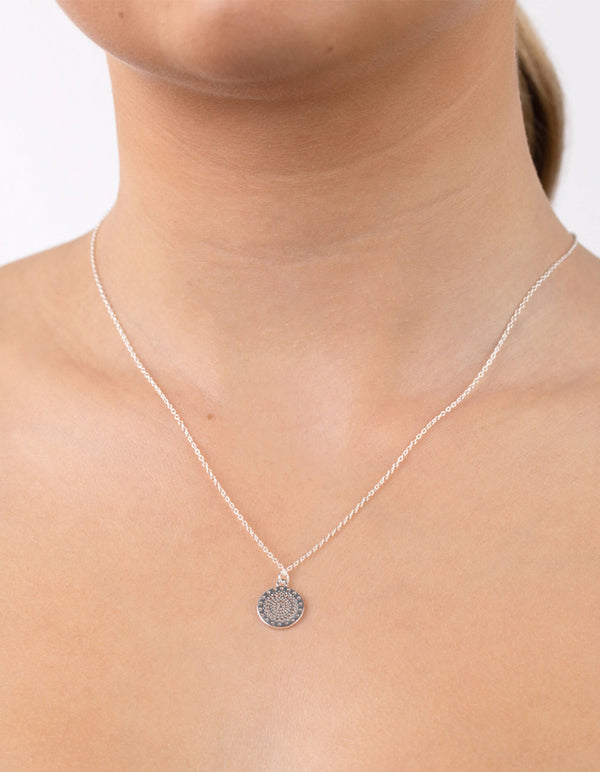 Sterling Silver Mandala Necklace