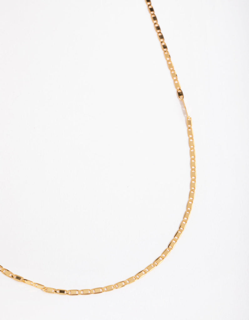 Gold Plated Sterling Silver Mariner Necklace