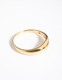 Gold Plated Sterling Silver Bubble Band Ring - link has visual effect only