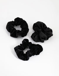 Mix Black Scrunchie Pack - link has visual effect only