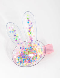 Kids Plastic Shaker Bunny Pack Clip - link has visual effect only