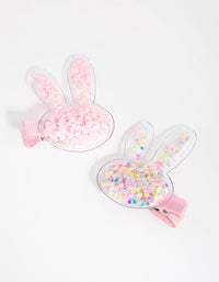 Kids Plastic Shaker Bunny Pack Clip - link has visual effect only