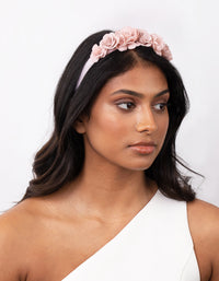 Blush Flower Bunch Sash - link has visual effect only
