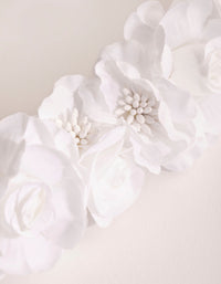 White Flower Sash - link has visual effect only