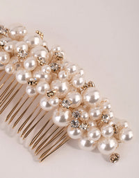 Pearl Cluster Statement Comb - link has visual effect only