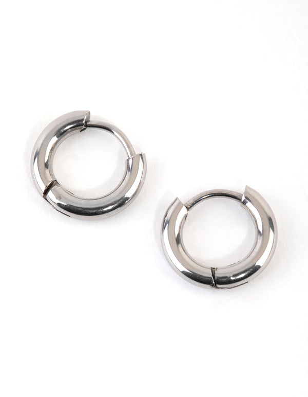 Surgical Steel Small Huggie Earring