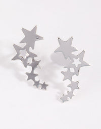 Silver Star Crawler Earrings - link has visual effect only