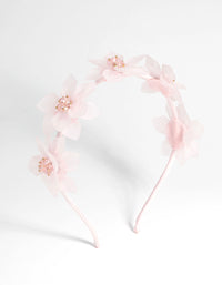 Frosted Flower Acrylic Alice Band - link has visual effect only
