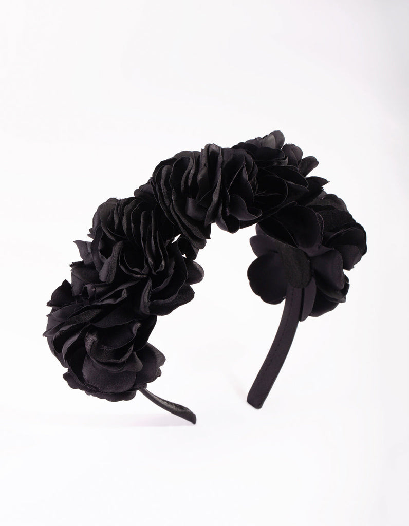 Black Veil Headband