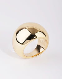 Gold Plated Statement Ring - link has visual effect only