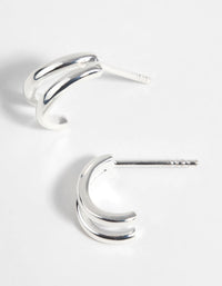 Sterling Silver Hoop Earrings - link has visual effect only