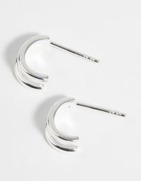 Sterling Silver Hoop Earrings - link has visual effect only