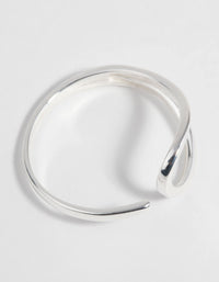 Sterling Silver Wide Swirl Ring - link has visual effect only