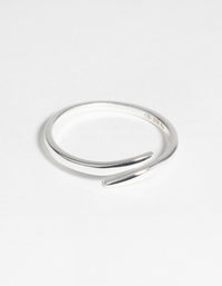 Sterling Silver Open Band Ring - link has visual effect only