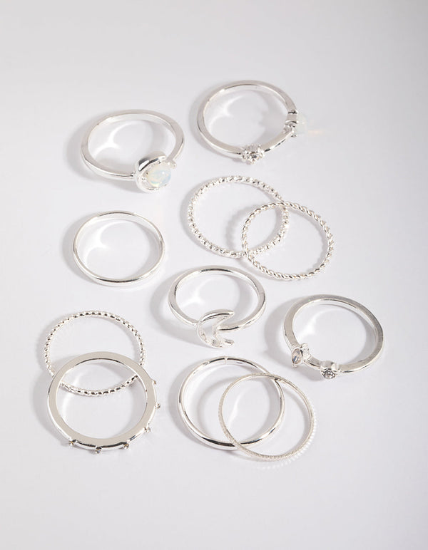 Silver Celestial Ring Pack