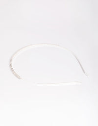 Simple Diamante Headband - link has visual effect only