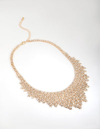 Diamante Statement Necklace - link has visual effect only