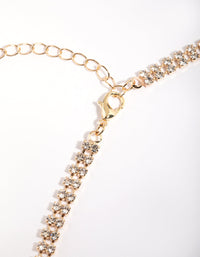 Diamante Statement Necklace - link has visual effect only