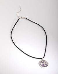 Amethyst Rope Necklace - link has visual effect only