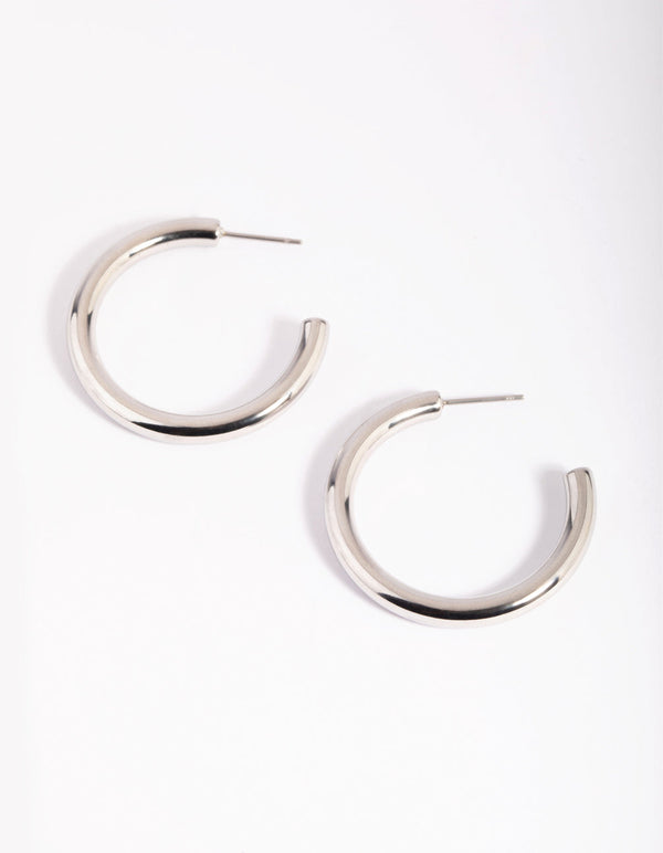 Surgical Steel Hoop Earrings