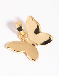 Gold Plated Butterfly Charm - link has visual effect only