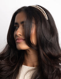 Diamante & Pearl Headband - link has visual effect only