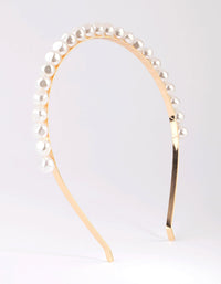 Gold Irregular Pearl Headband - link has visual effect only