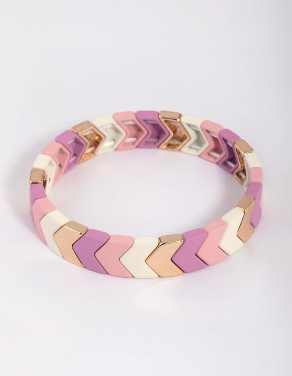 90s Pink Arrow Bracelet