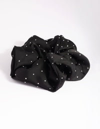 Black Diamante Scrunchie - link has visual effect only