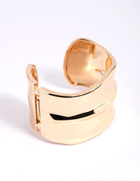 Gold Cuff Bangle - link has visual effect only